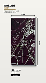 pvc mermer panel 122x244