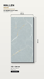 pvc mermer panel 122x244