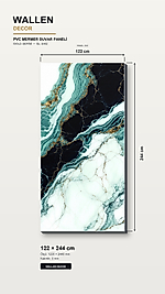 pvc mermer panel 122x244