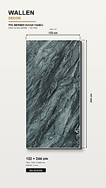 pvc mermer panel 122x244