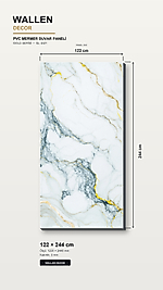 pvc mermer panel 122x244