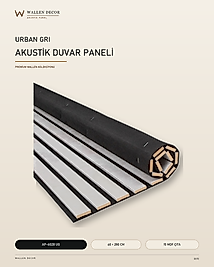 akustik panel 60x280 URBAN GRİ