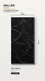 pvc mermer panel 122x244
