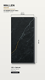 pvc mermer panel 122x244