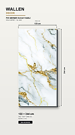 pvc mermer panel 122x244